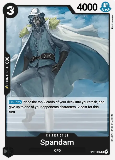 Spandam (OP07-086) One Piece card