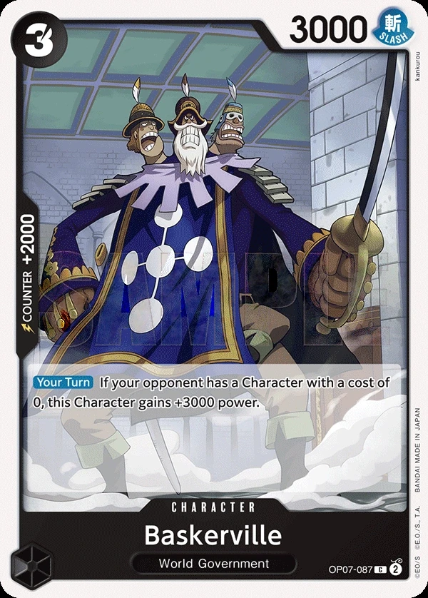 Baskerville (OP07-087) One Piece card