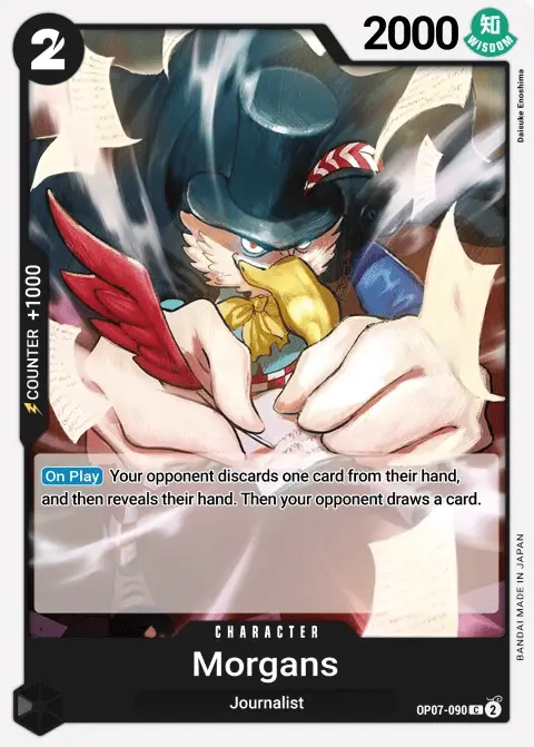 Morgans (OP07-090) One Piece card