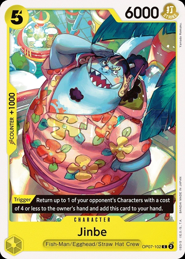 Jinbe (OP07-102) One Piece card