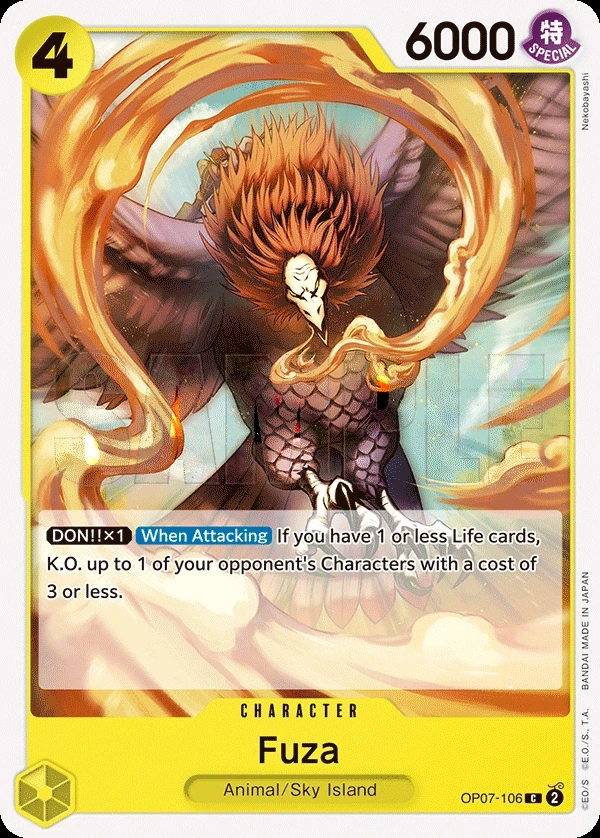 Fuza (OP07-106) One Piece card