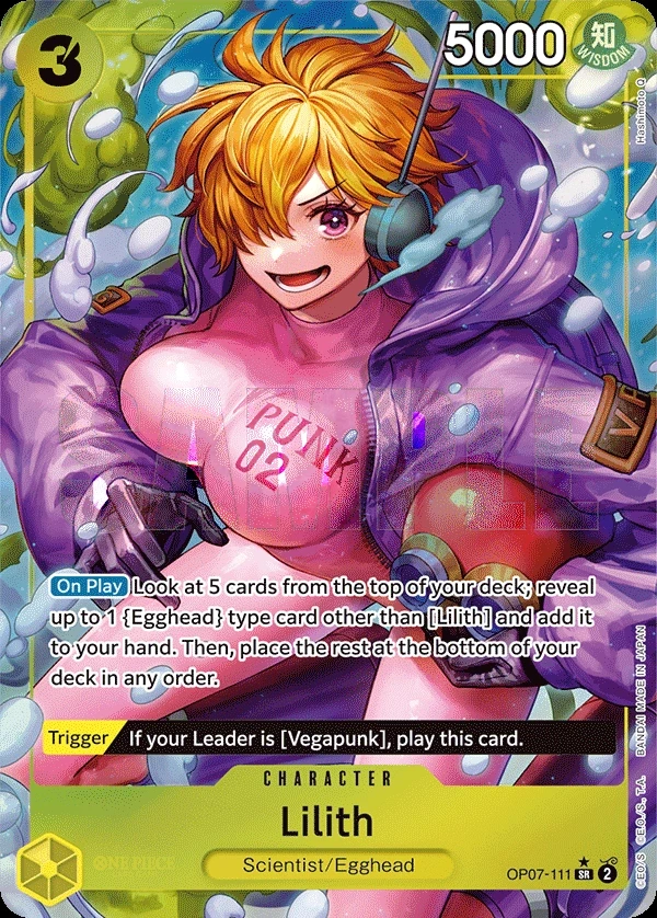 Lilith (OP07-111_p1) Alt Art One Piece card