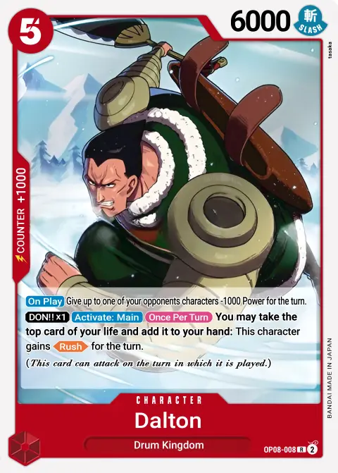 Dalton (OP08-008) One Piece card