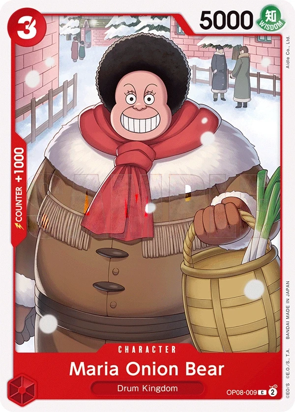 Maria Onion Bear (OP08-009) One Piece card