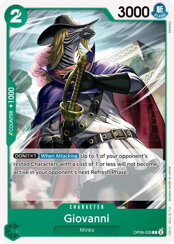 Giovanni (OP08-026) One Piece card