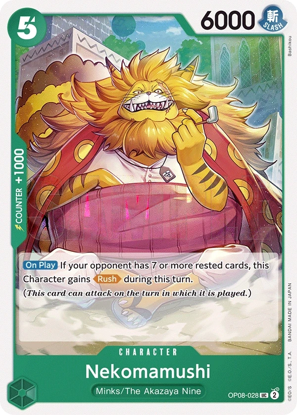 Nekomamushi (OP08-028) One Piece card
