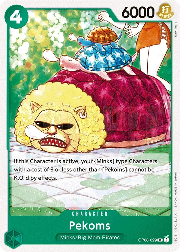 Pekoms (OP08-029) One Piece card