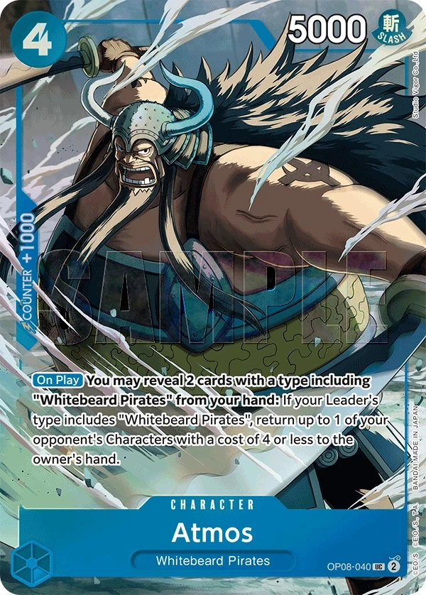 Atmos (OP08-040_p1) Alt Art One Piece card