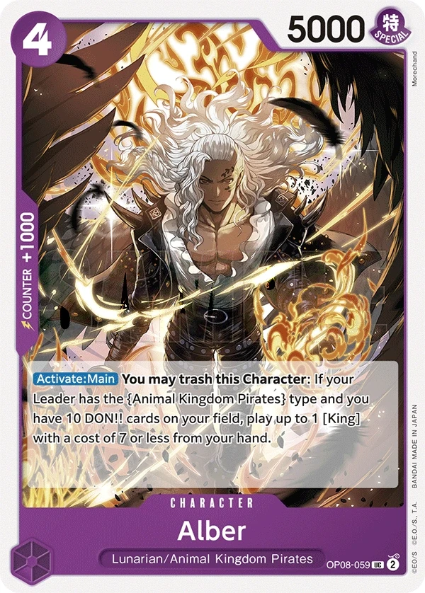 Alber (OP08-059) One Piece Card Game card