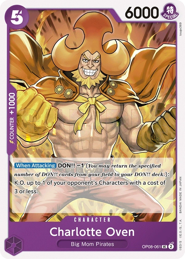 Charlotte Oven (OP08-061) One Piece card