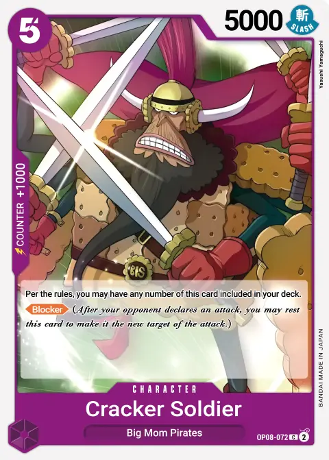 Biscuit Warrior (OP08-072) One Piece card