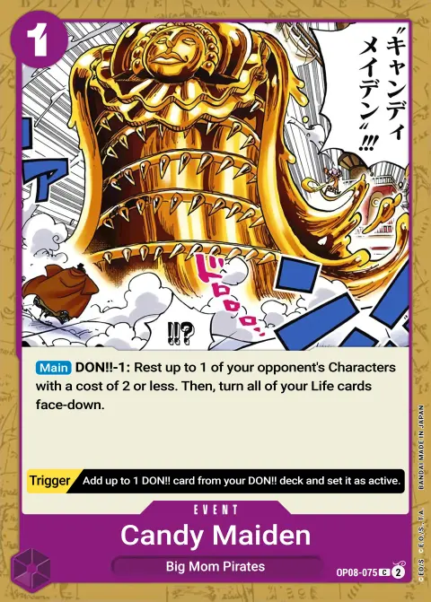 Candy Maiden (OP08-075) One Piece card