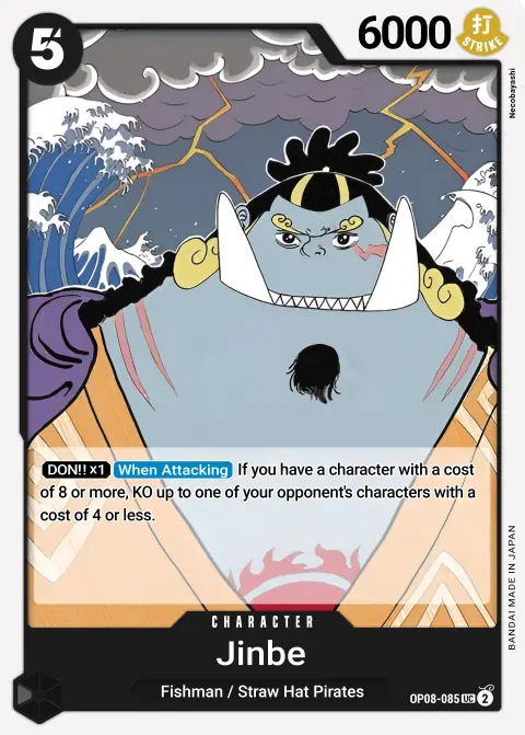 Jinbe (OP08-085) One Piece card