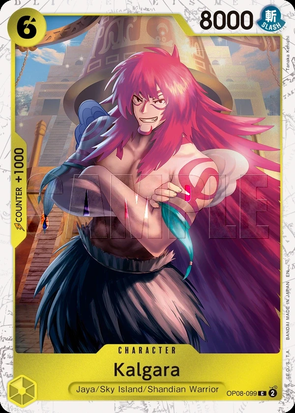 Kalgara (OP08-099_p1) Alt Art One Piece card