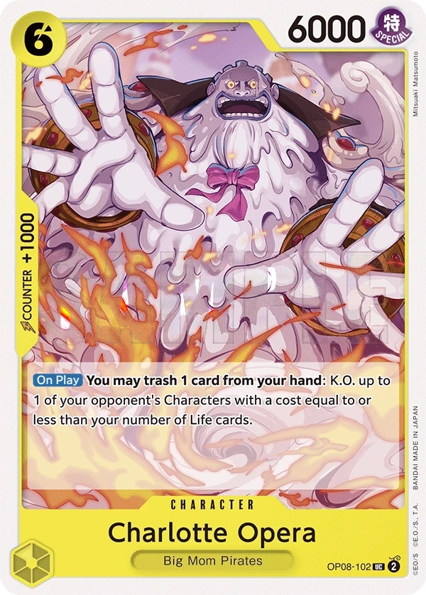 Charlotte Opera (OP08-102) One Piece card