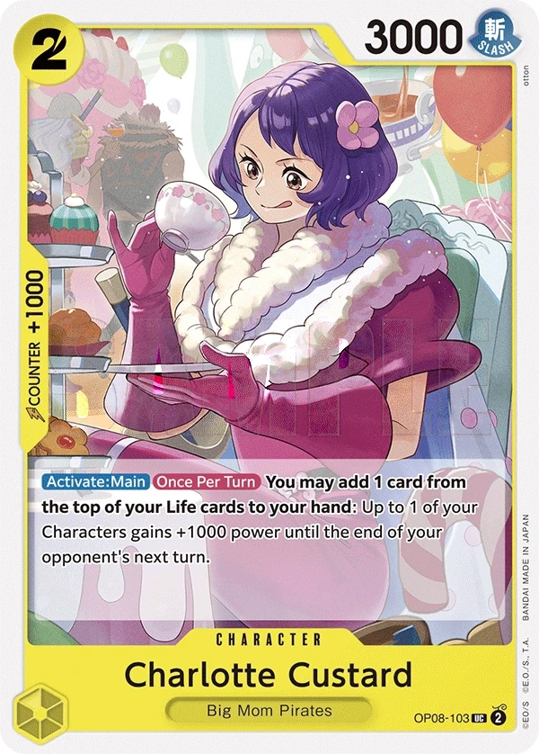 Charlotte Custard (OP08-103) One Piece card