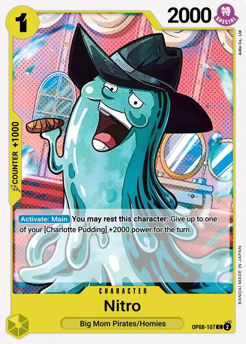 Nitro (OP08-107) One Piece card