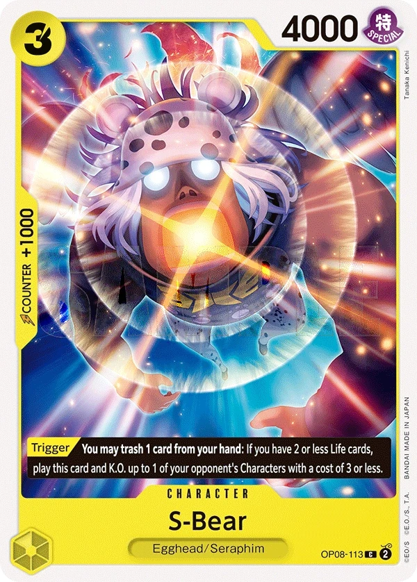 S-Bear (OP08-113) One Piece card