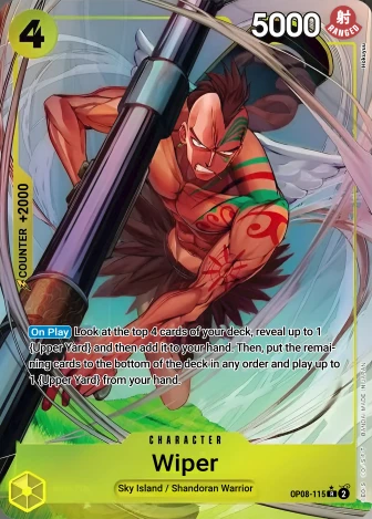 The Earth Will Not Lose! (OP08-115) One Piece card