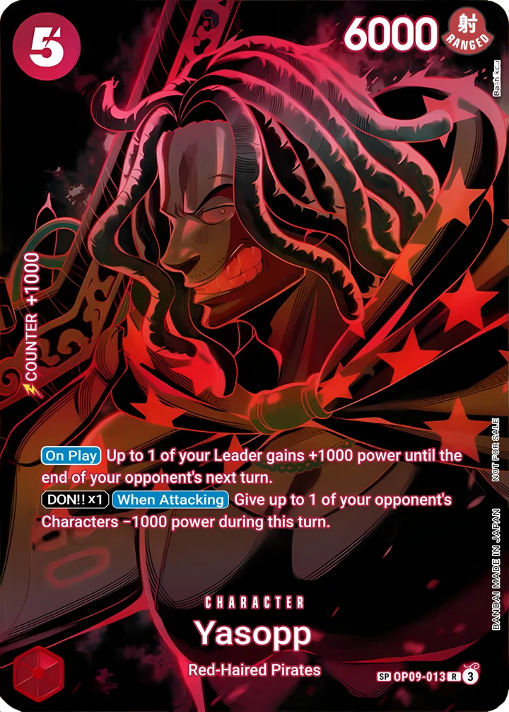 Yasopp (OP09-013_p2) SP One Piece card