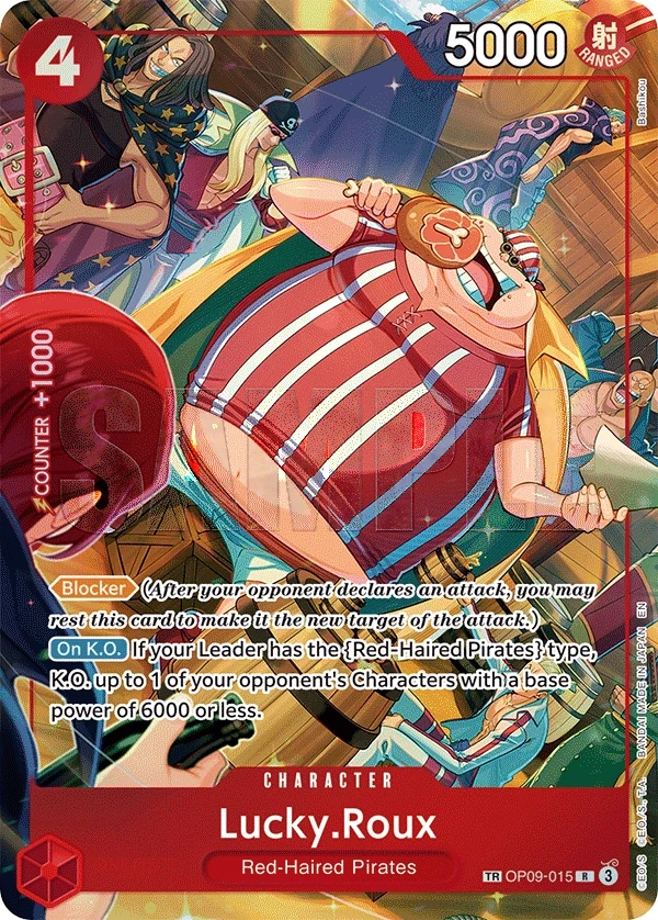 Lucky.Roux (OP09-015_p1) TR One Piece card