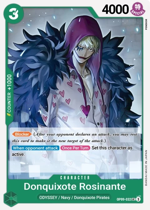 Donquixote Rosinante (OP09-032) One Piece card