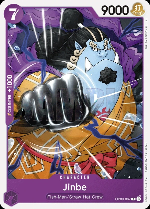 Jinbe (OP09-067) One Piece card