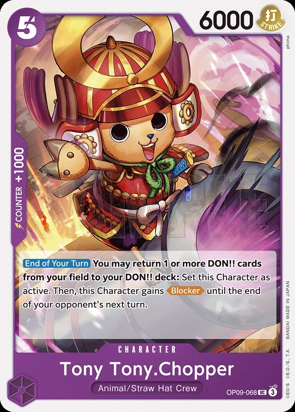 Tony Tony.Chopper (OP09-068) One Piece card