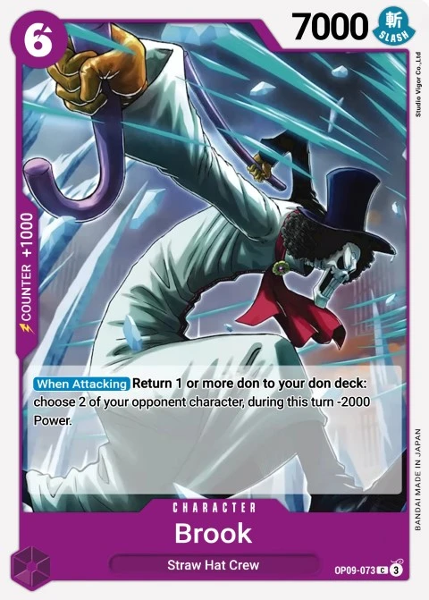 Brook (OP09-073) One Piece card