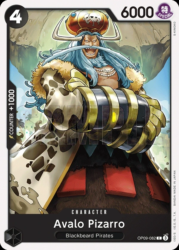 Avalo Pizarro (OP09-082) One Piece card
