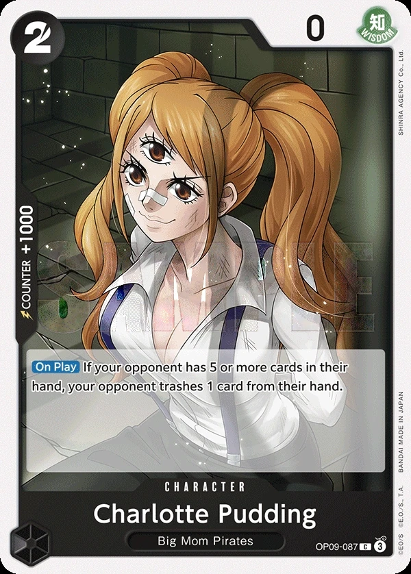 Charlotte Pudding (OP09-087) One Piece card