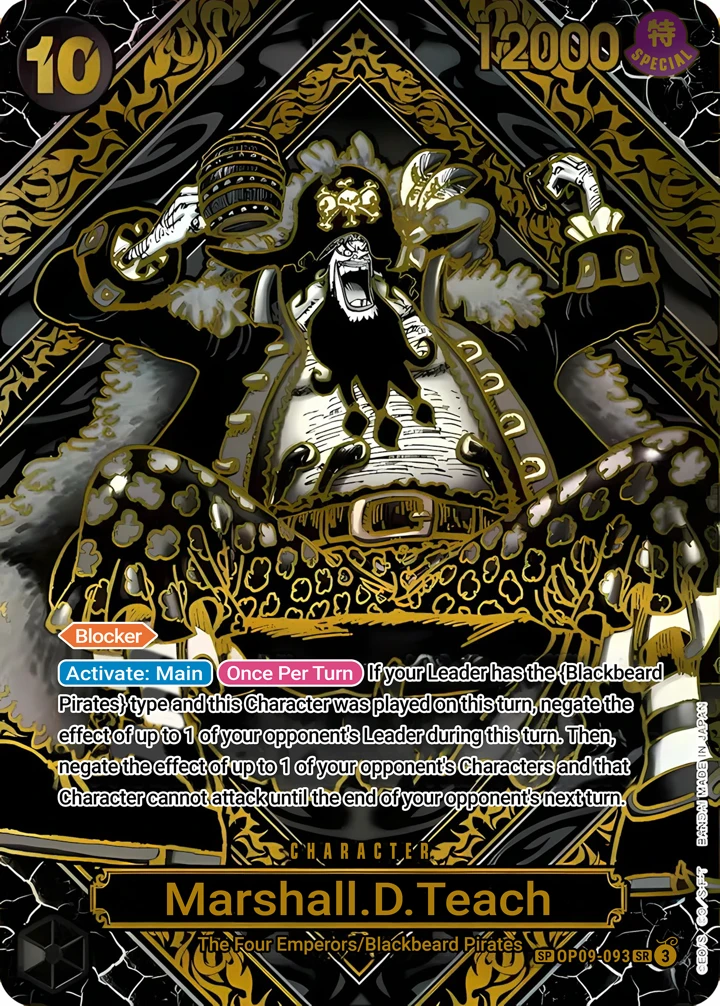Marshall.D.Teach (OP09-093_p4) SP One Piece card