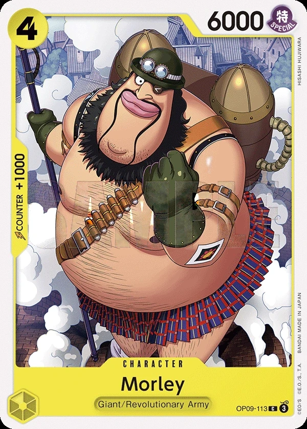 Morley (OP09-113) One Piece card
