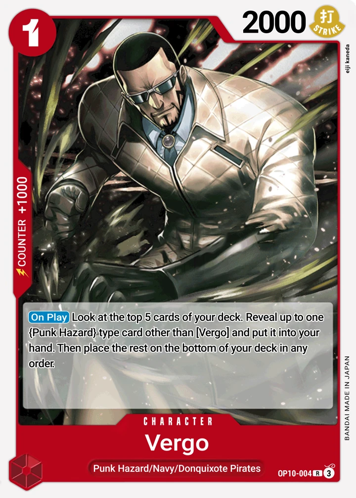 Vergo (OP10-004) One Piece card