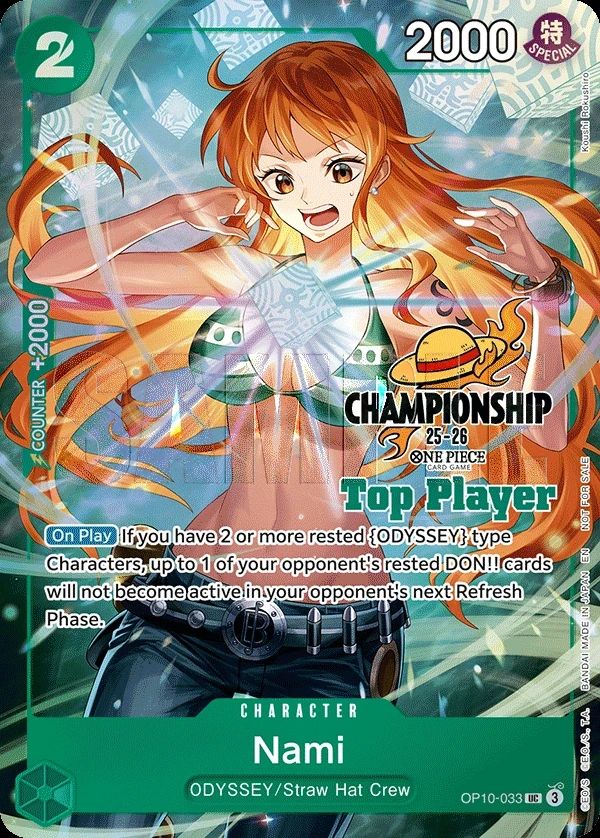 Nami (OP10-033_p1) Alt Art One Piece card