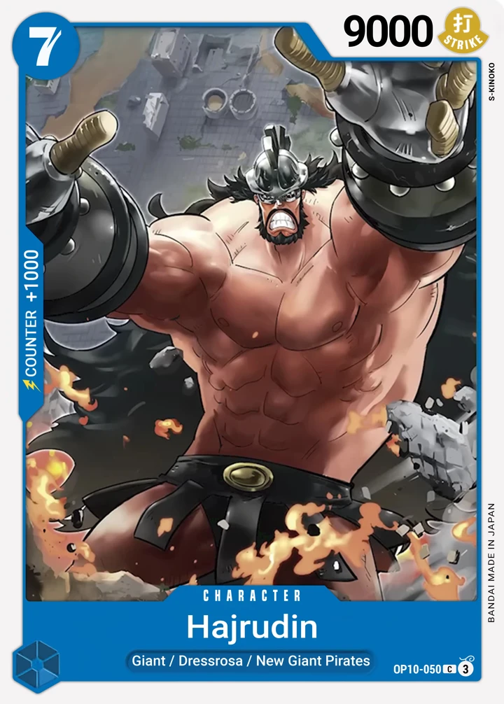 Hajrudin (OP10-050) One Piece card