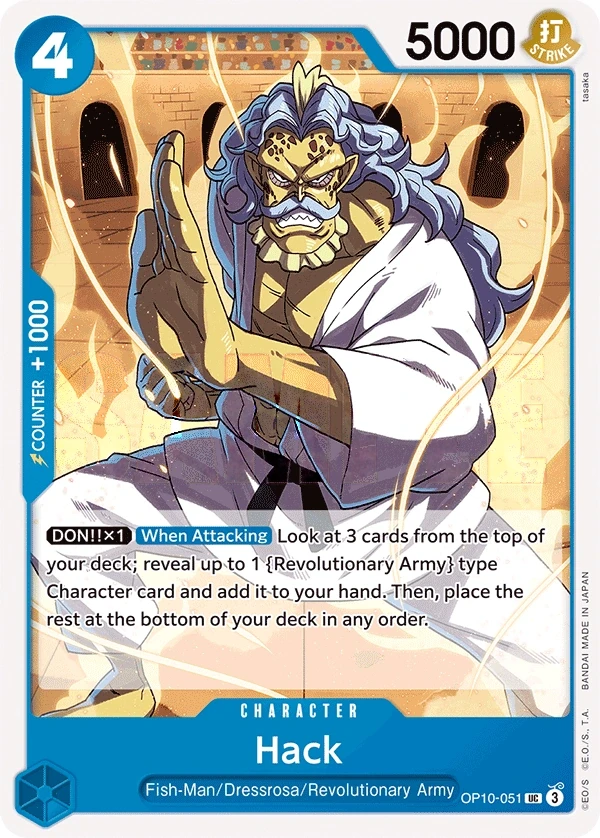 Hack (OP10-051) One Piece card