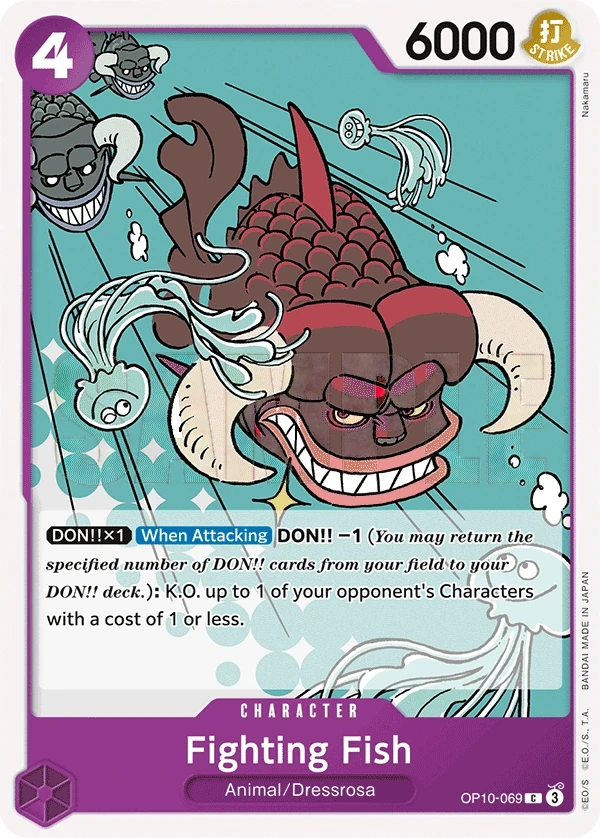 Fighting Fish (OP10-069) One Piece card