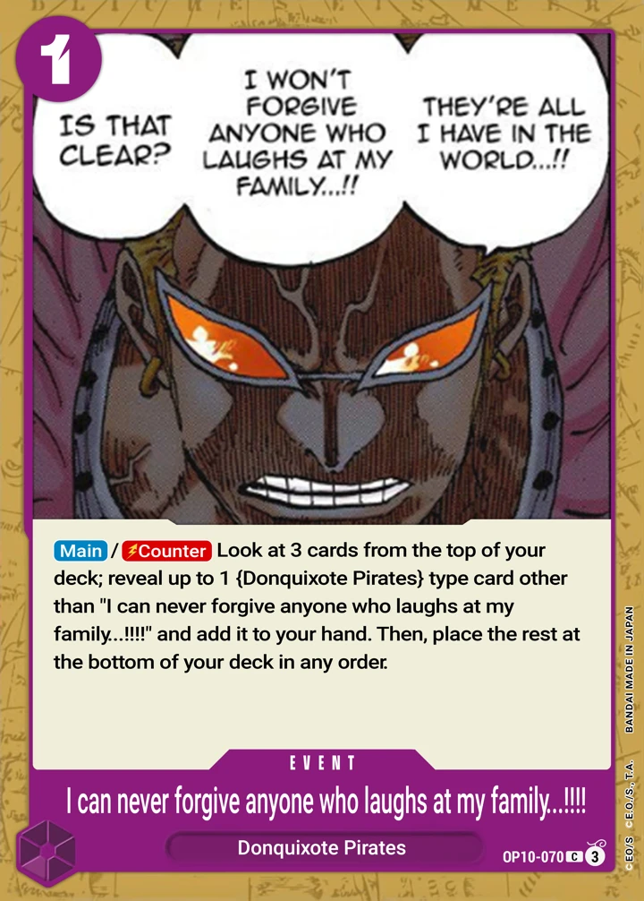 Trebol (OP10-070) One Piece card