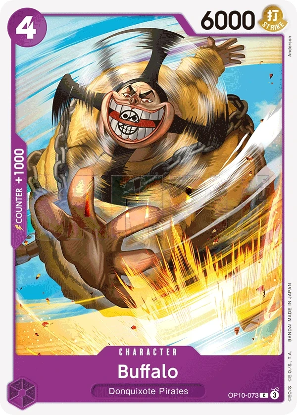 Buffalo (OP10-073) One Piece card