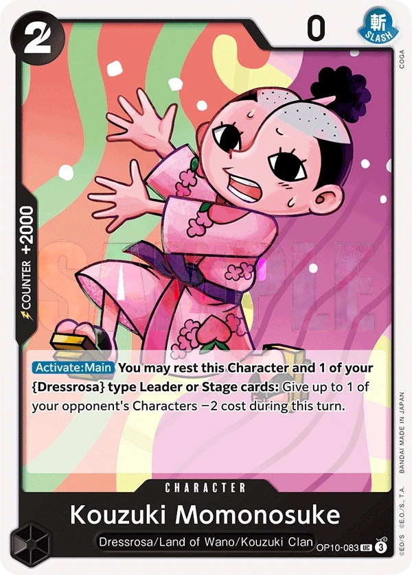 Kouzuki Momonosuke (OP10-083) One Piece card