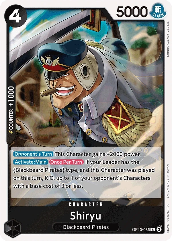 Shiryu (OP10-086) One Piece card