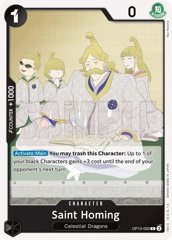 Saint Homing (OP10-093) One Piece card