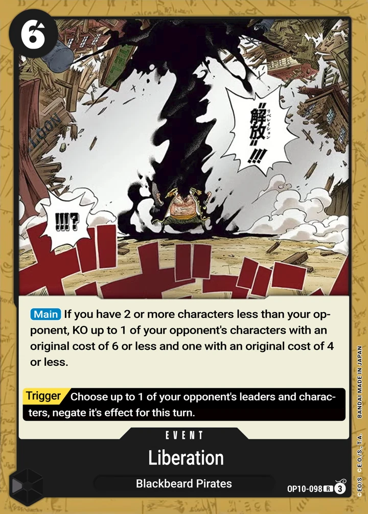 Liberation (OP10-098) One Piece card