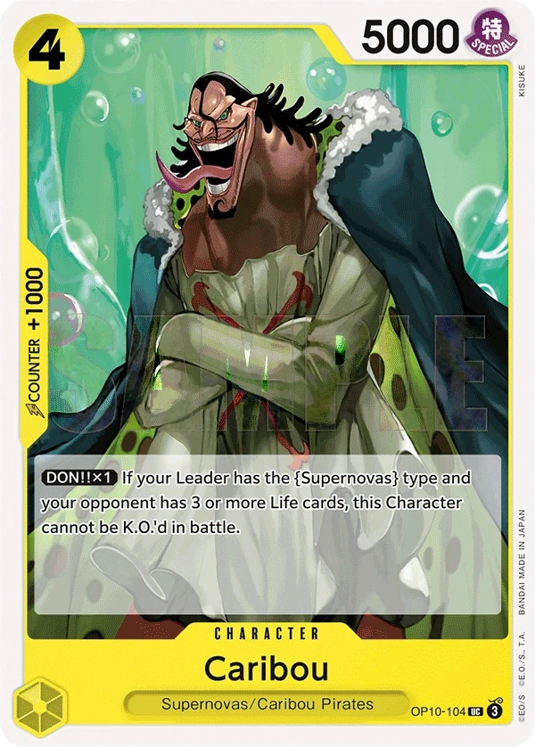 Caribou (OP10-104) One Piece card