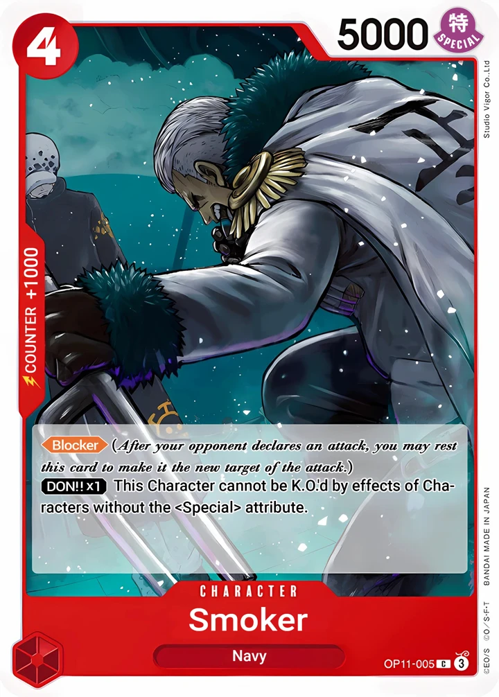 Smoker (OP11-005) One Piece card