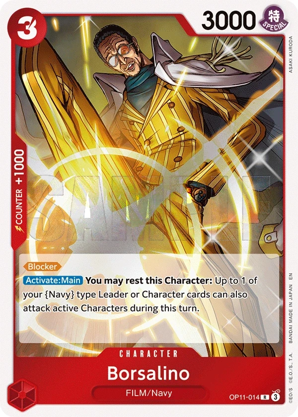 Borsalino (OP11-014) One Piece card