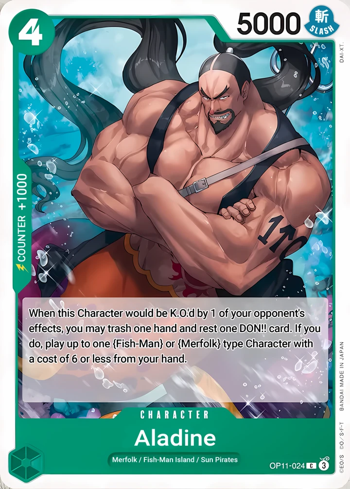 Aladine (OP11-024) One Piece card