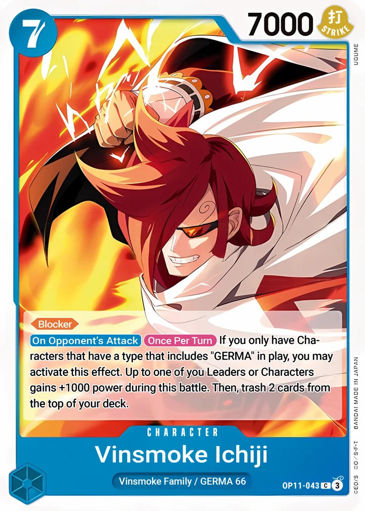Vinsmoke Ichiji (OP11-043) One Piece card