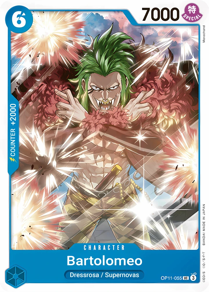 Bartolomeo (OP11-055) One Piece card